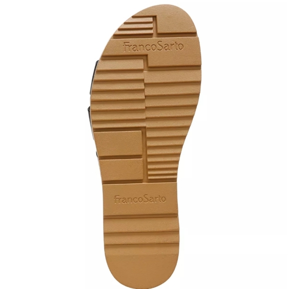 Franco Sarto Patricia Platform Sandals Black -8.5 - Picture 5 of 8